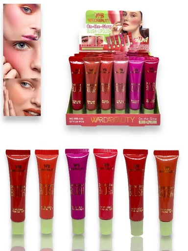 2EN1 RUBOR Y LIP GLOSS ON THE GO LAC WB-12622024