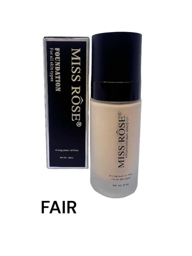 BASE LIQ MISS ROSE 30ML TONO FAIR LAC 7601-07022024